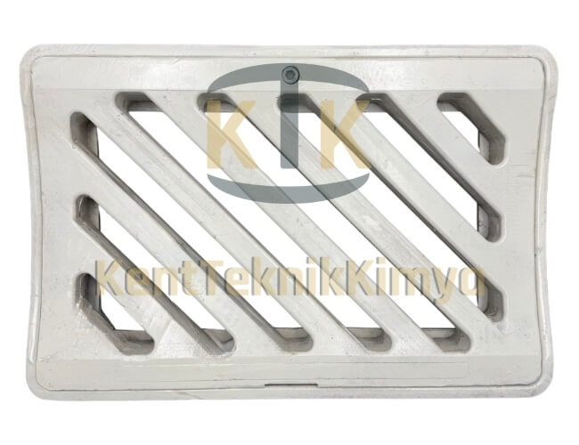 FK616-KIT-3050-D400 Oluklu Kompozit Yağmur Suyu Izgara Takımı 300x500 mm